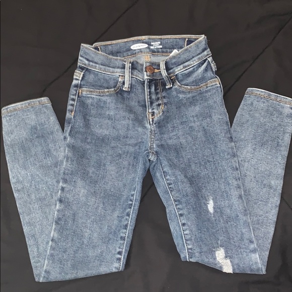 Old Navy Ripped Skinny Jeggings - Picture 2 of 4